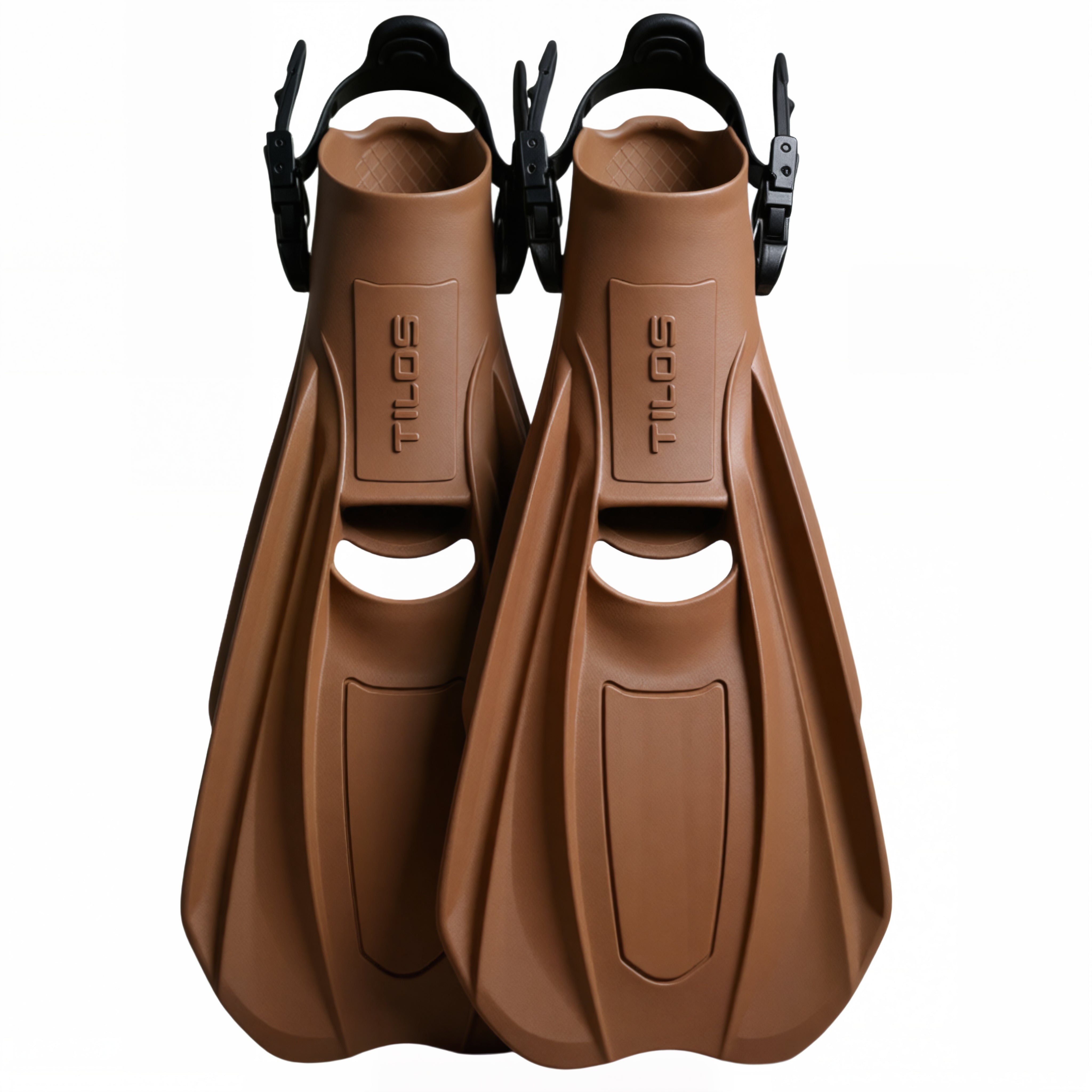 Tilos Technix Lightweight TPR Open Heel Travel Fins