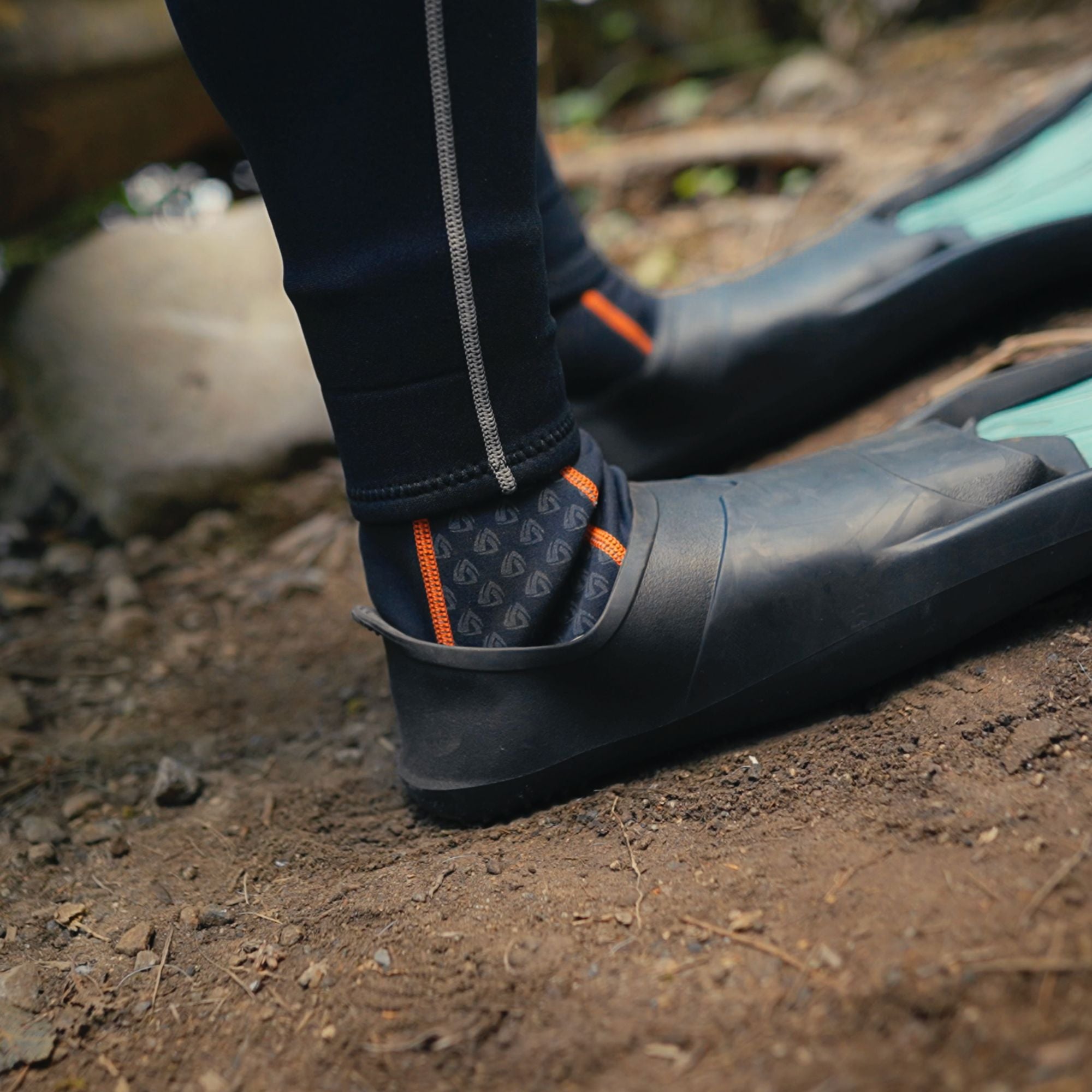 Tilos Syryn Full Foot Freediving Fin — full foot fin showing blade and foot pocket