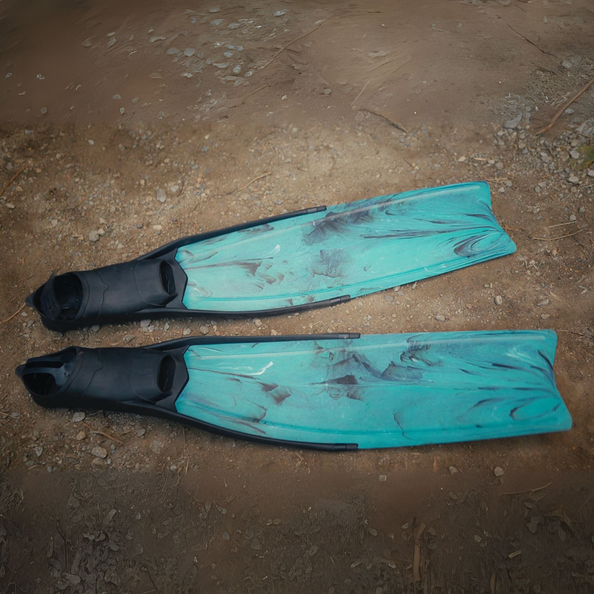 Tilos Syryn Full Foot Freediving Fin — full foot fin showing blade and foot pocket