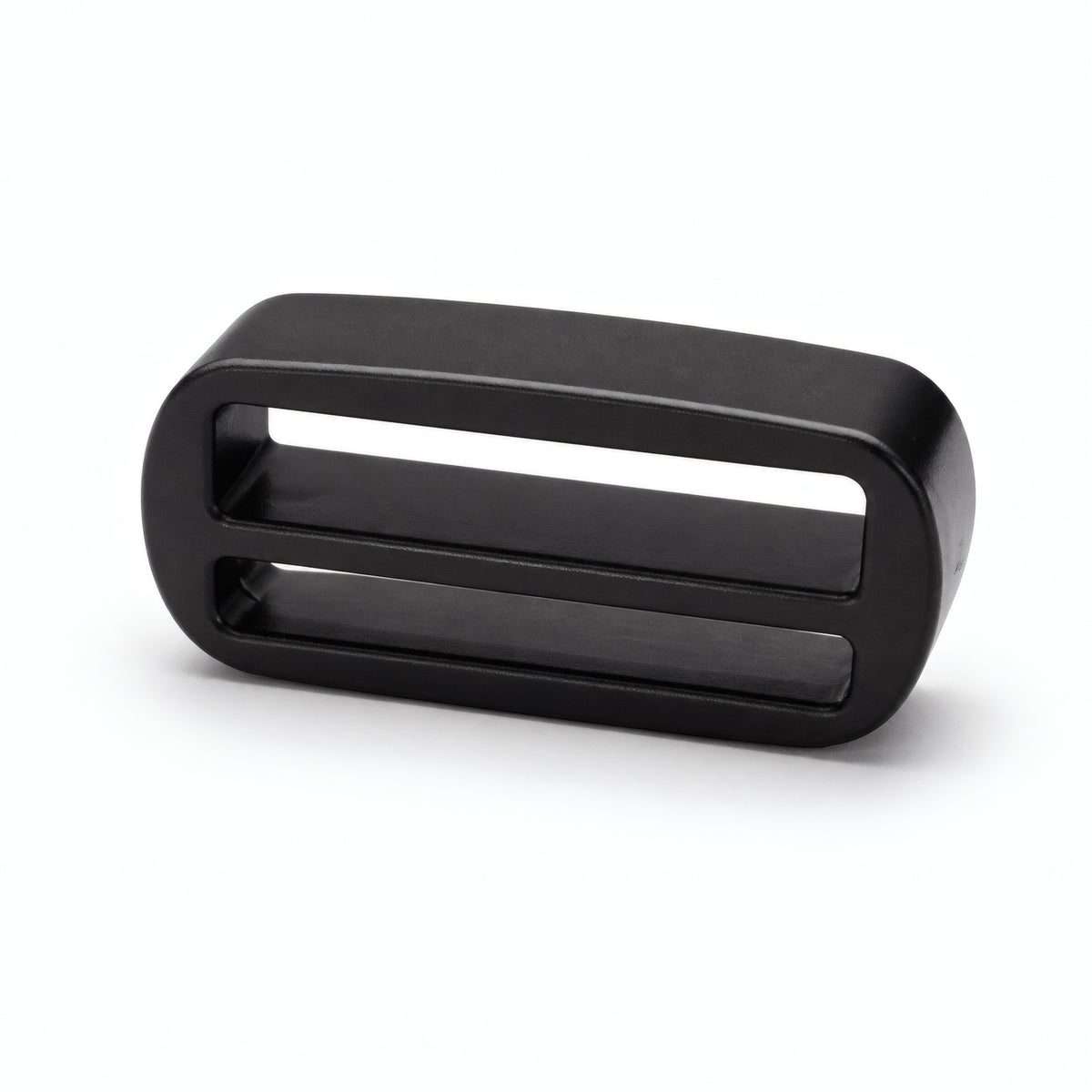 Black Tilos thick mask strap retainer, studio product view