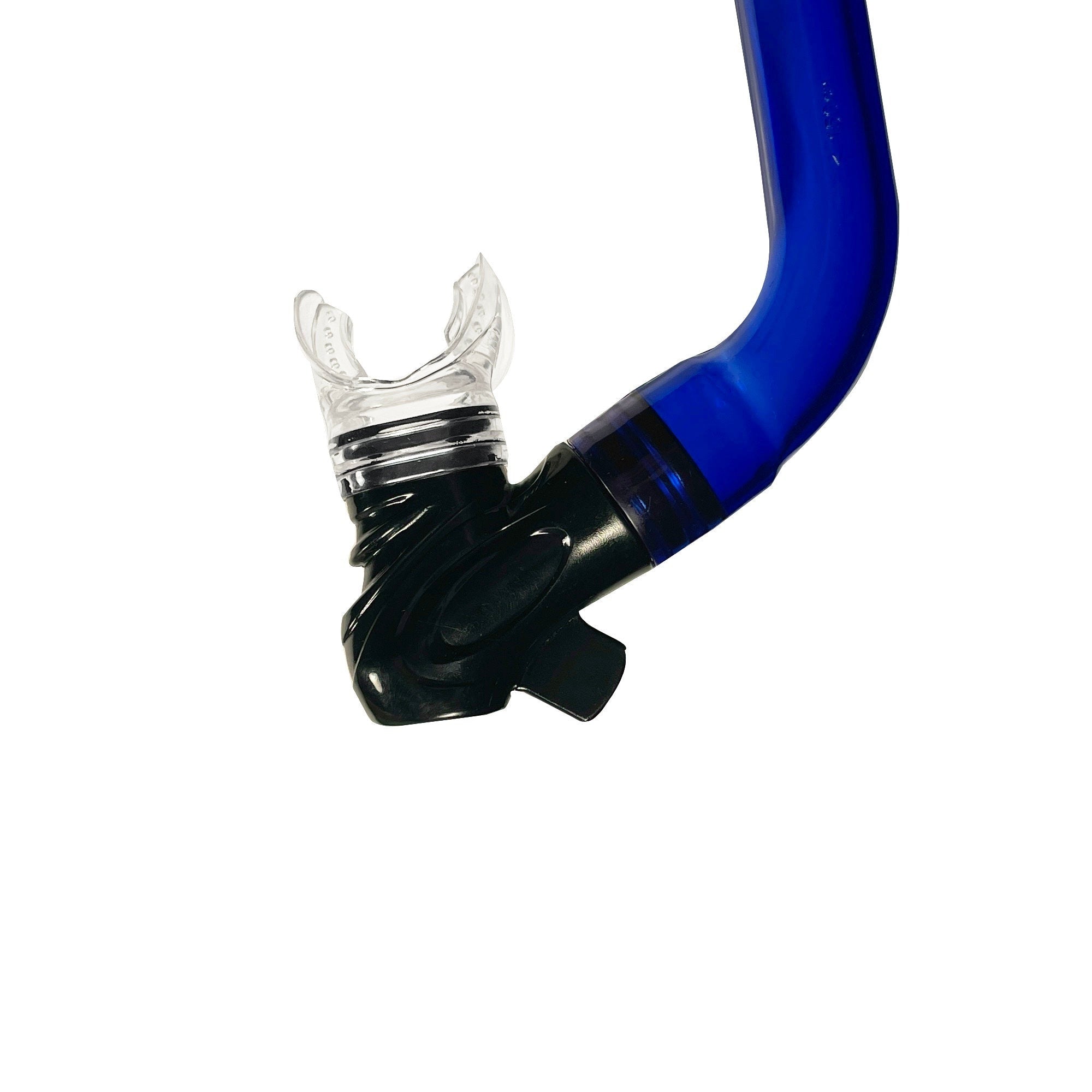 Tilos SOS Whistle Junior Semi-Dry in blue — kids snorkel with mouthpiece