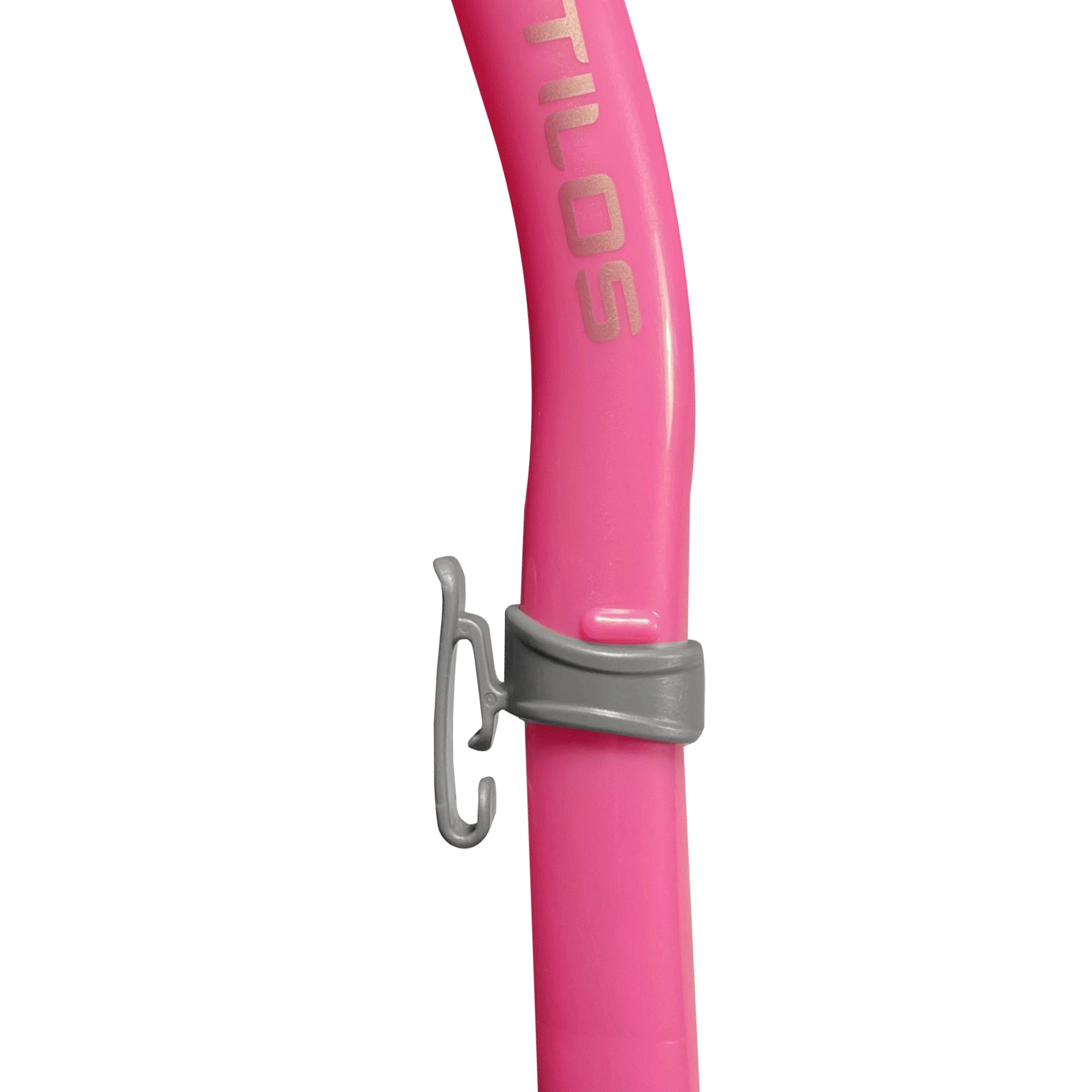 Tilos SOS Whistle Junior Dry Snorkel in blue — kids snorkel with mouthpiece