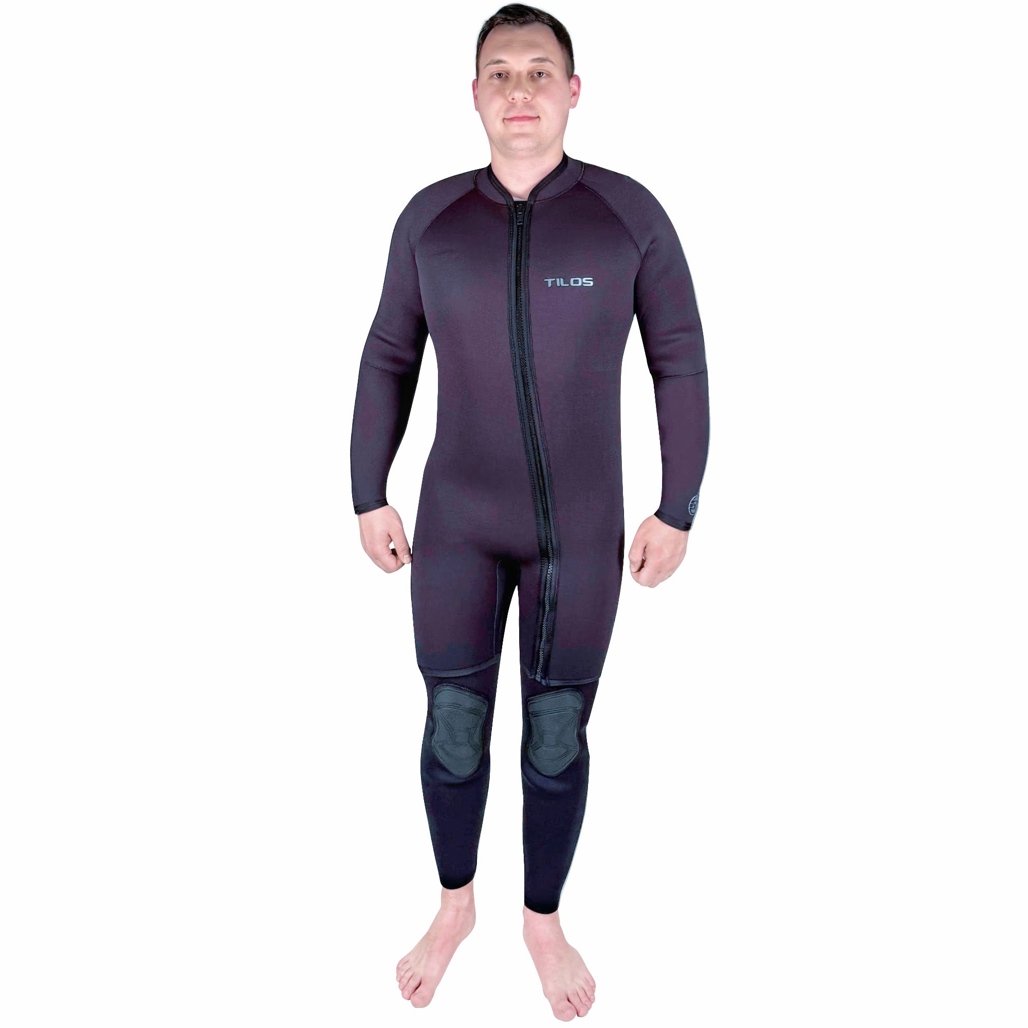 Tilos 6.5mm Standard Step-In — mens wetsuit front view