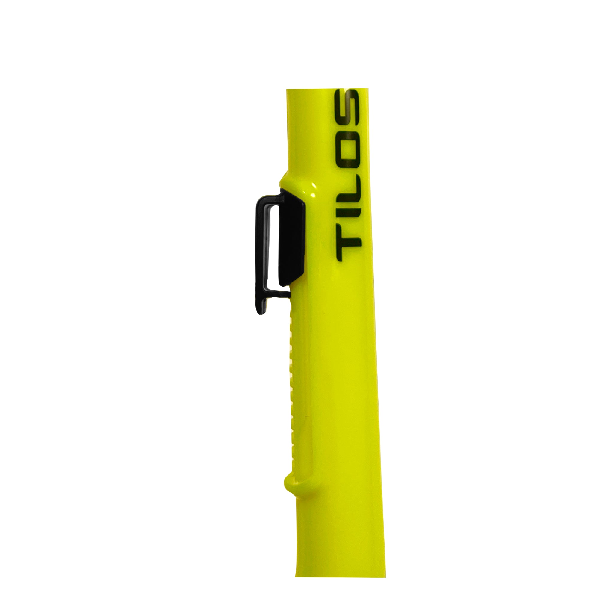 Tilos Kids Totally Dry Jr Snorkel in yellow — kids snorkel with mouthpiece