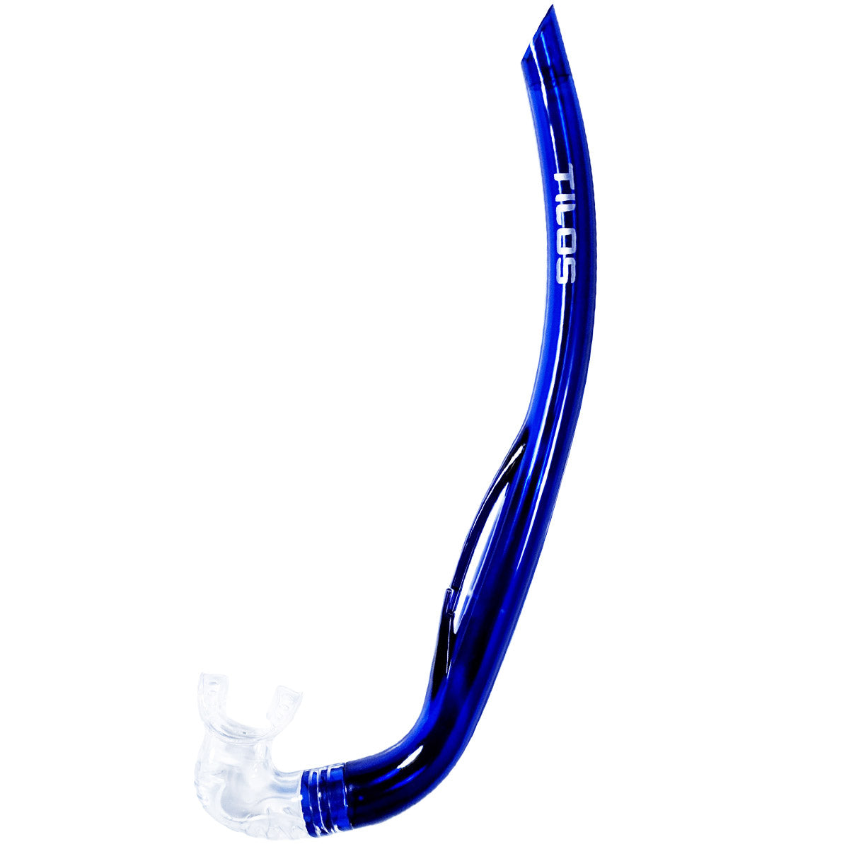 Diver using the Tilos Basic J Snorkel