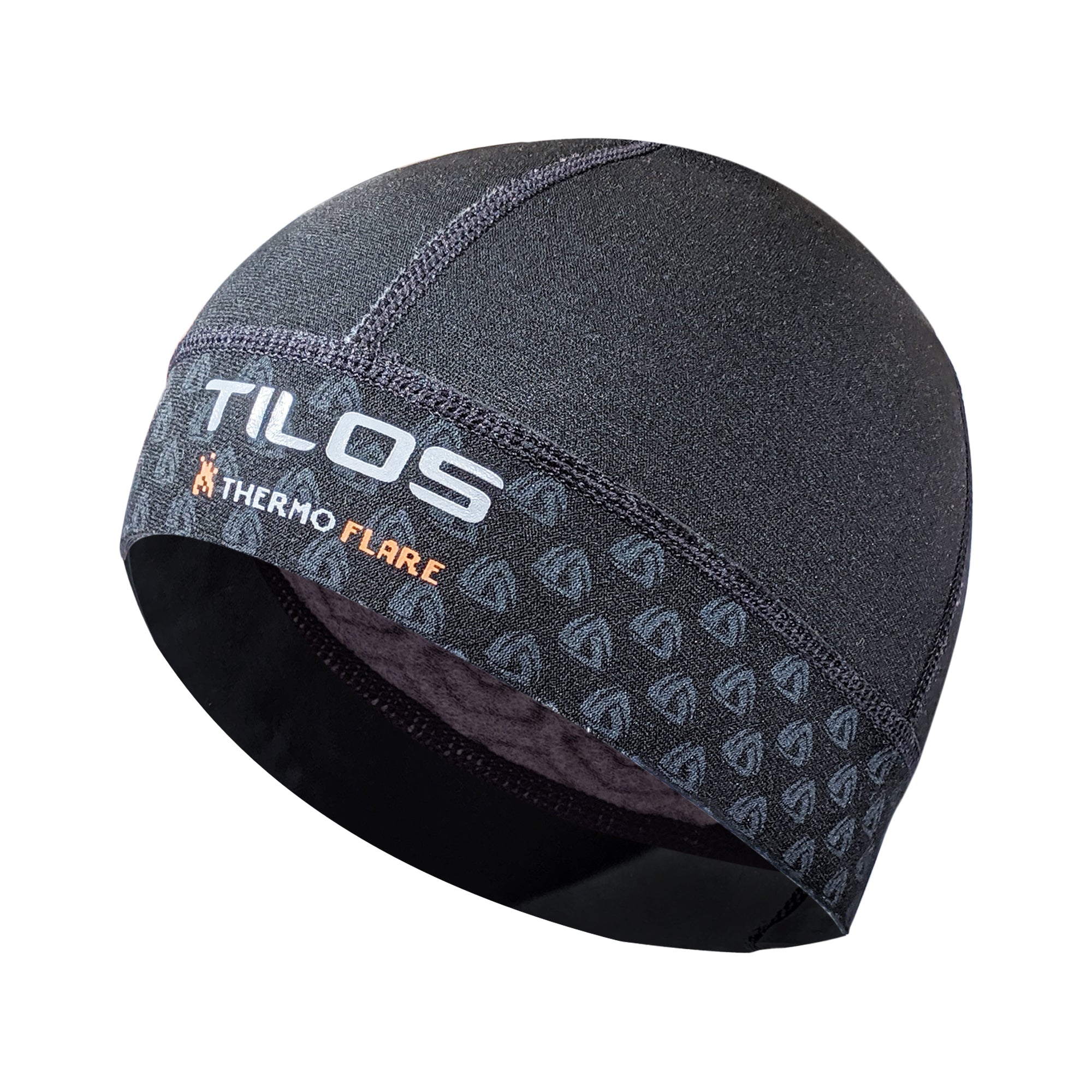 Tilos 1mm Thermoflare Cap in black — neoprene dive hood