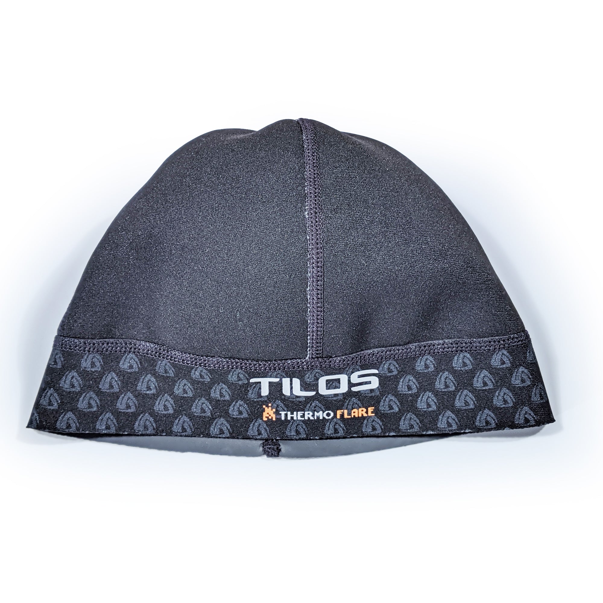 Tilos 1mm Thermoflare Cap in black — neoprene dive hood