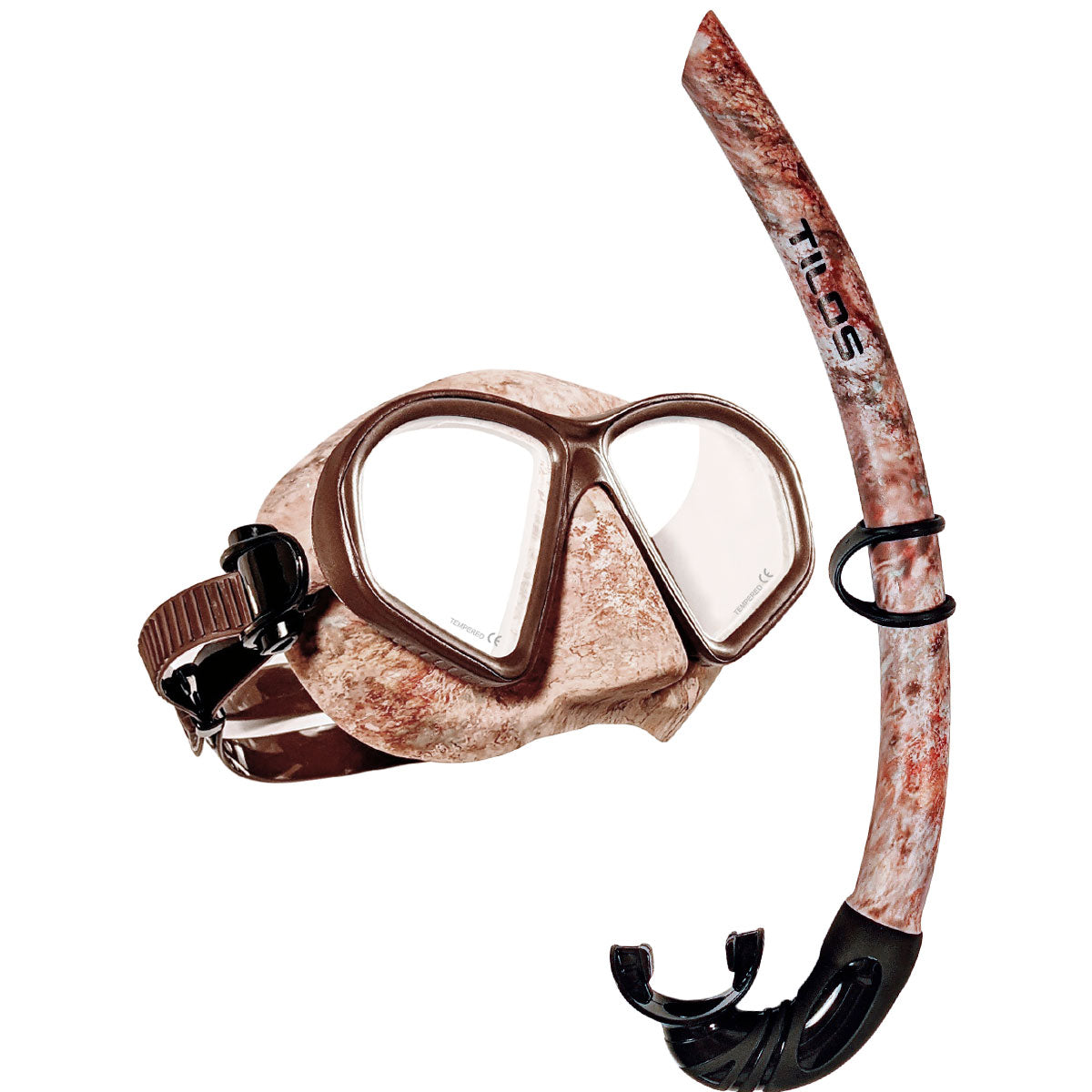 Tilos Spawn Mask Snorkel Set — mask and snorkel set, alternate view