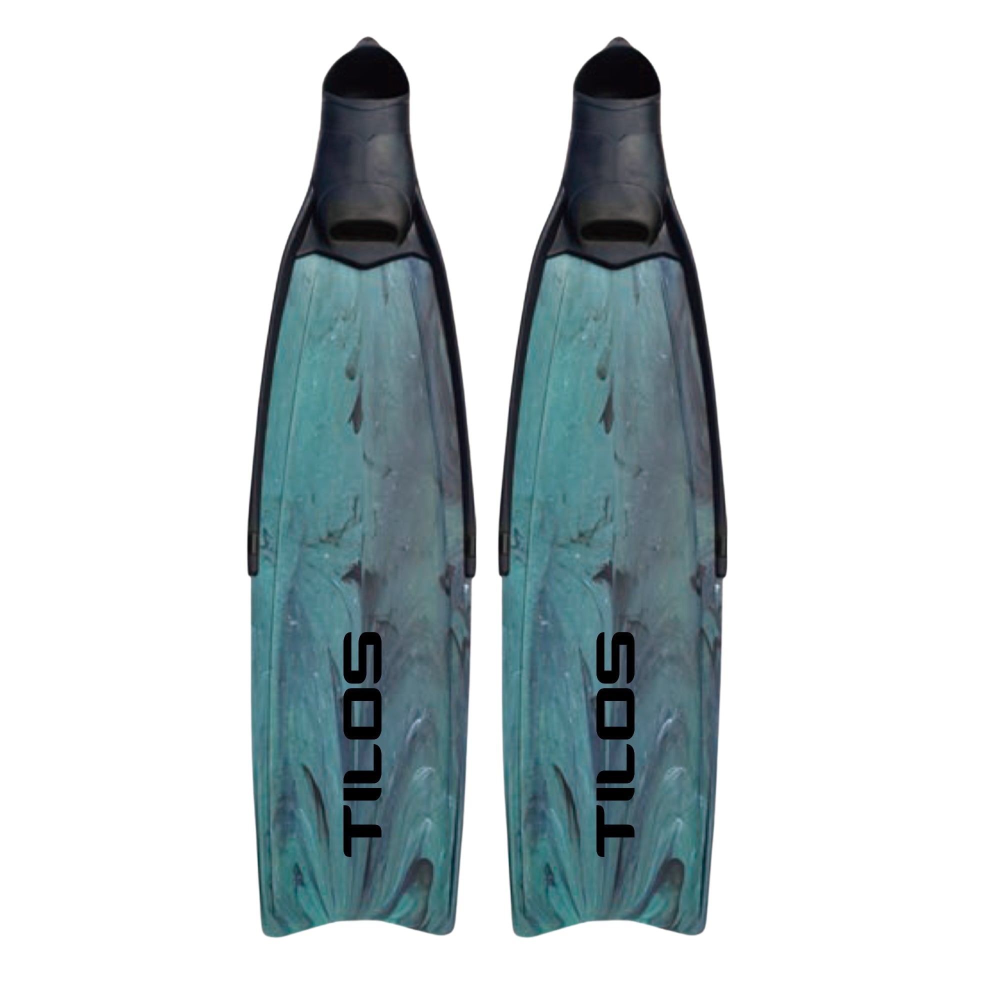 Tilos Syryn Full Foot Freediving Fin — full foot fin showing blade and foot pocket