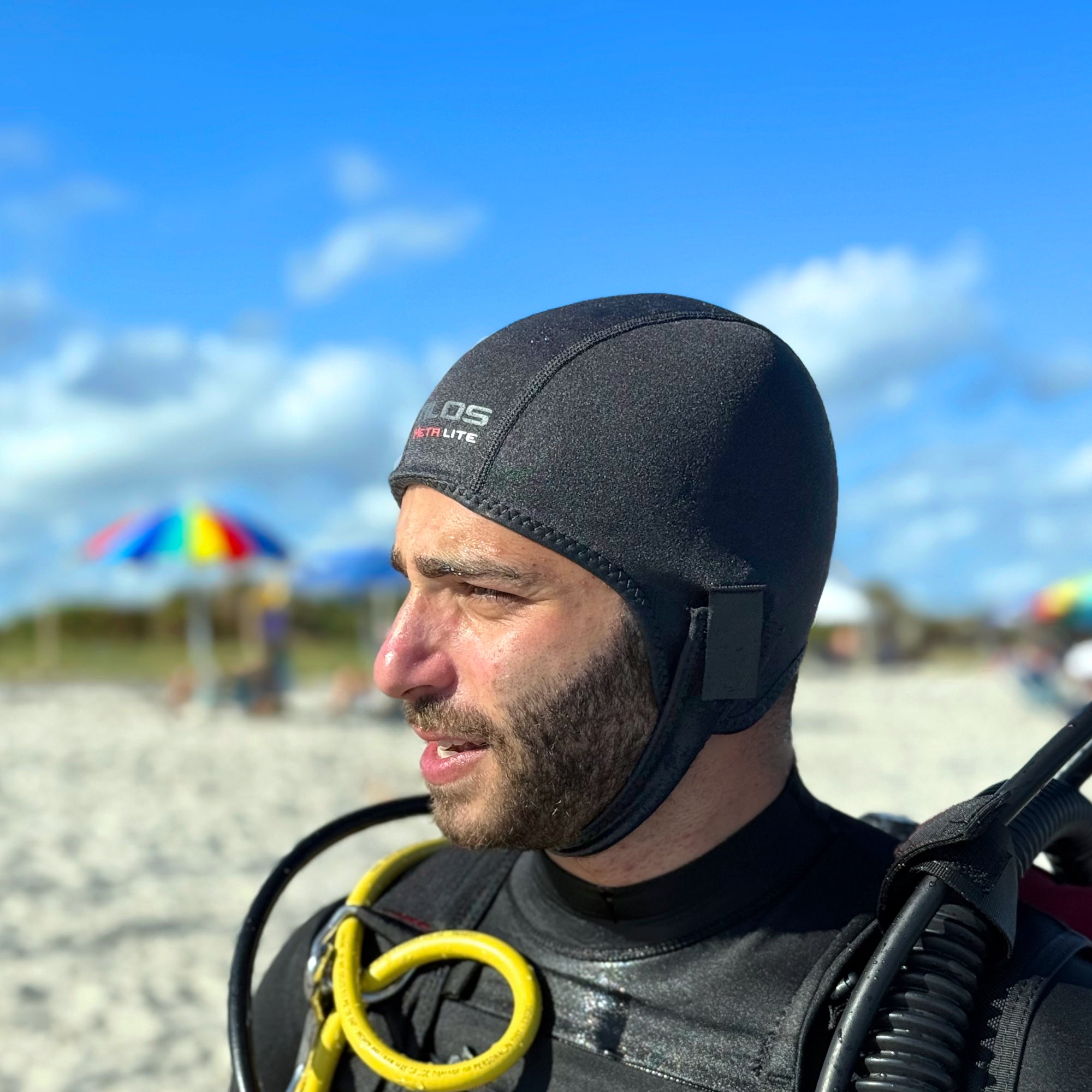 Tilos 1mm Titanium Neoprene Beanie — neoprene beanie