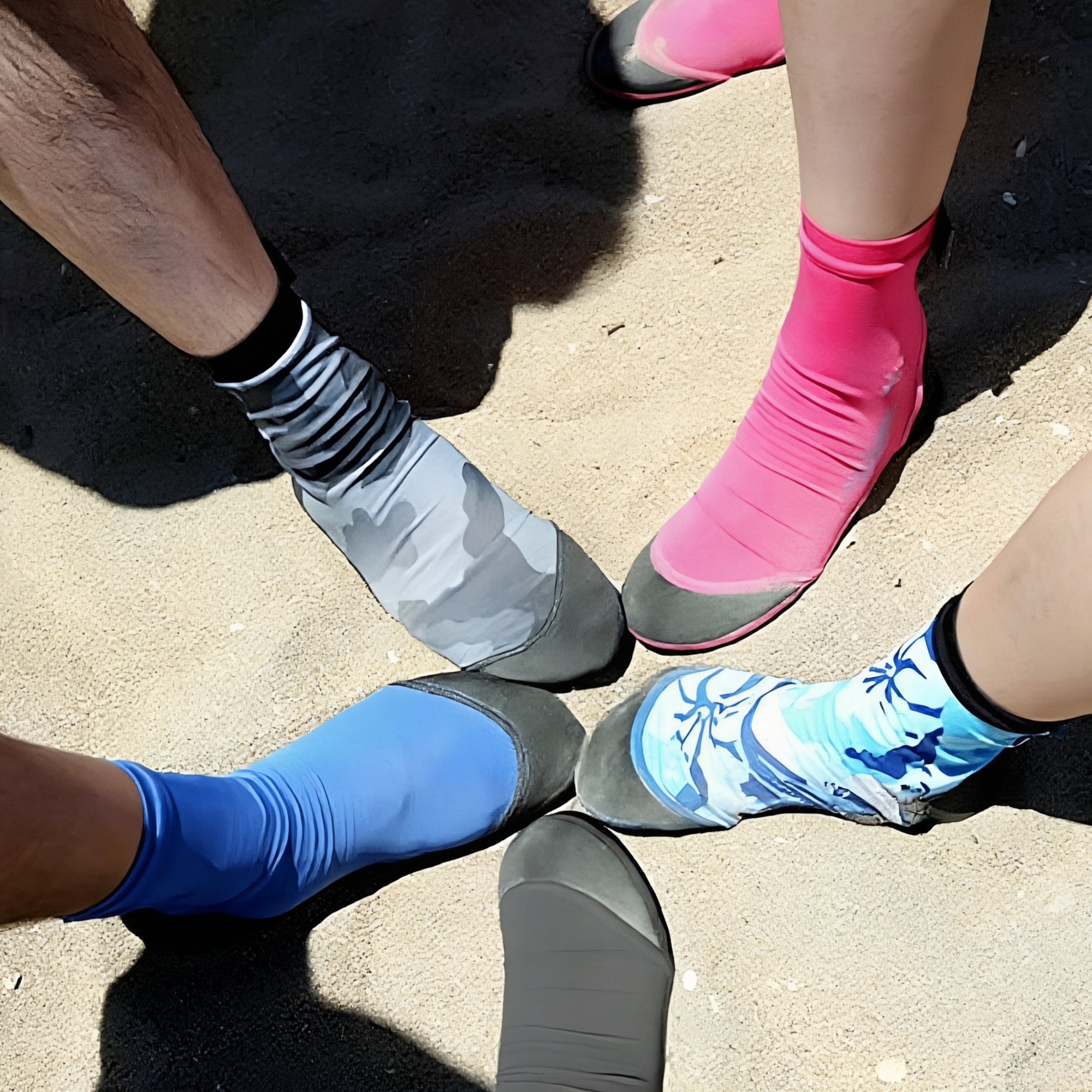 Tilos 2.5mm Sport Skin Sock — water sock showing neoprene upper and sole