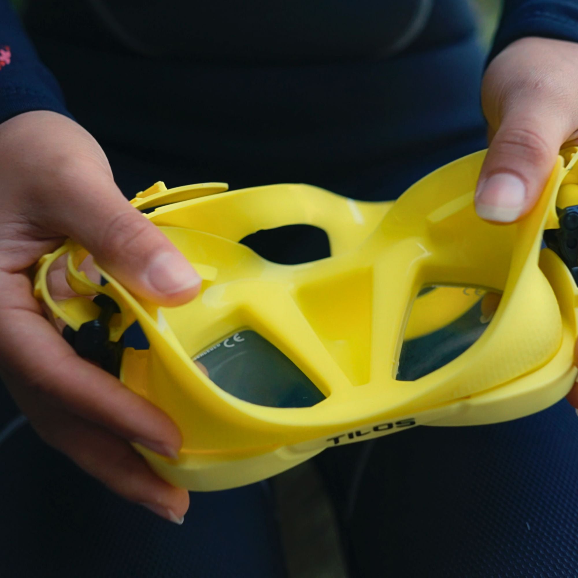 Tilos AquaStalk Low-Volume Wide-Angle Anti-Glare Dive Mask