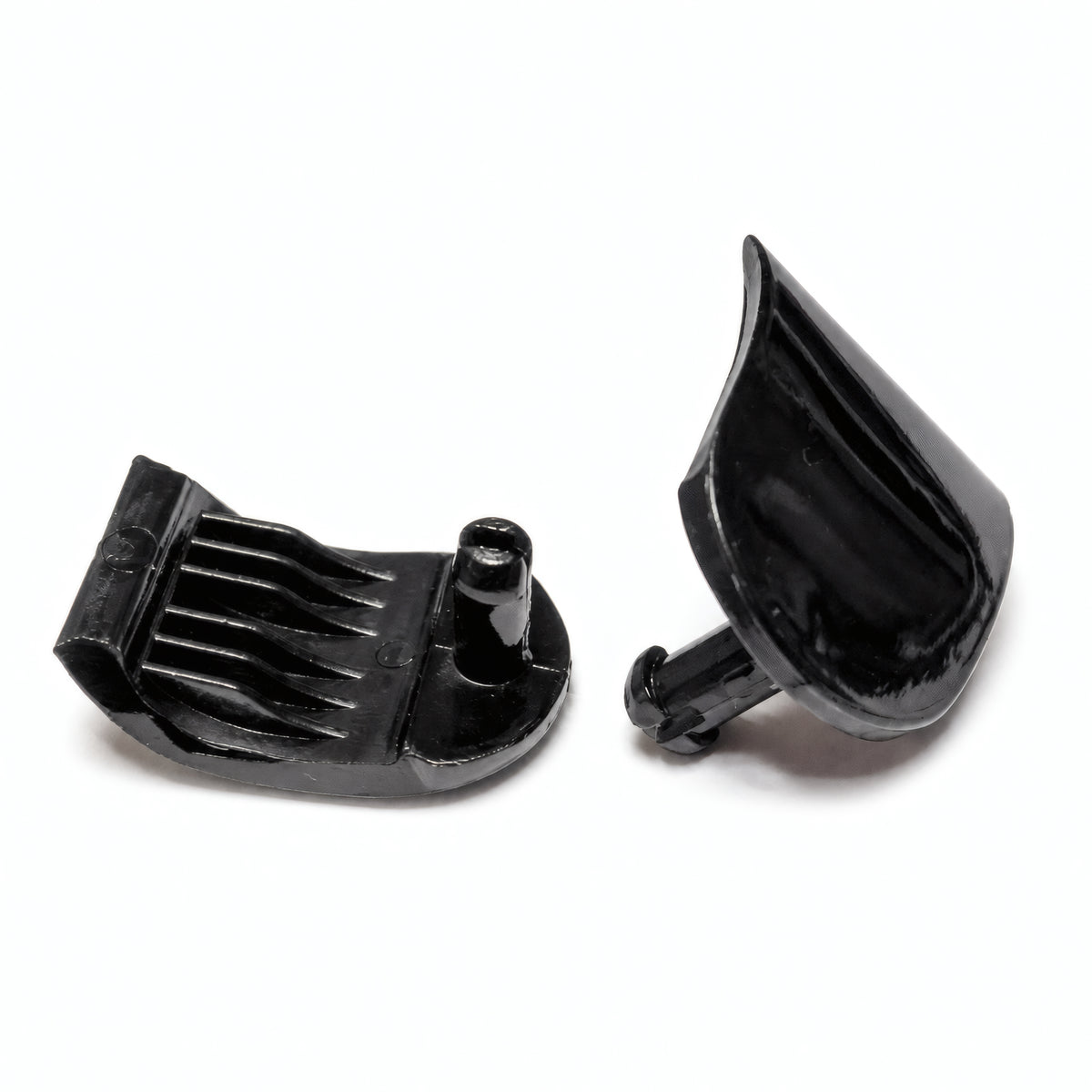 Tilos mask buckle replacement part C1 in black, studio view