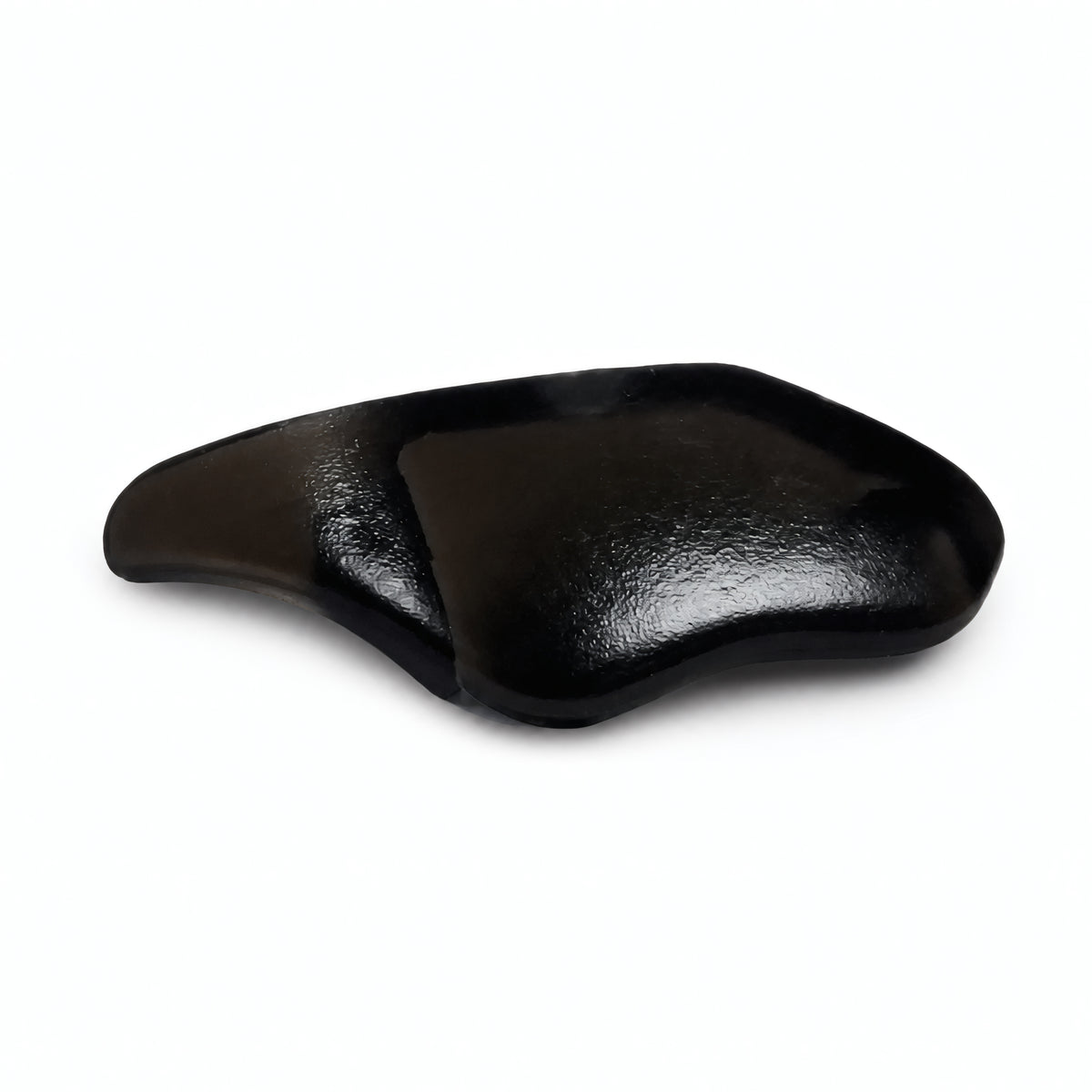 Tilos mask buckle replacement part F3 in black, studio view
