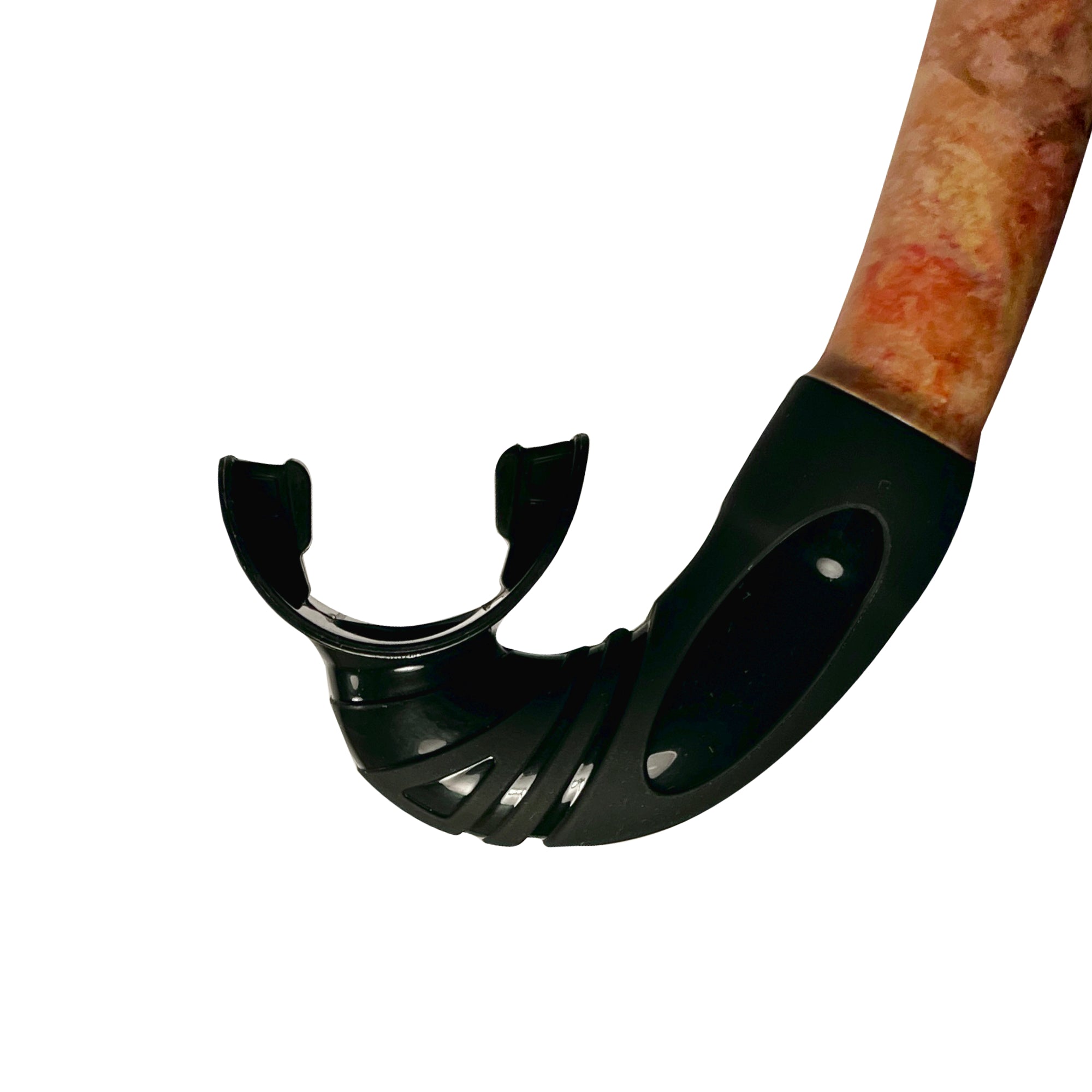 Spawn Camo Snorkel | Pro-Grade Open-Top Design for Spearfishing & Freediving — Tilos