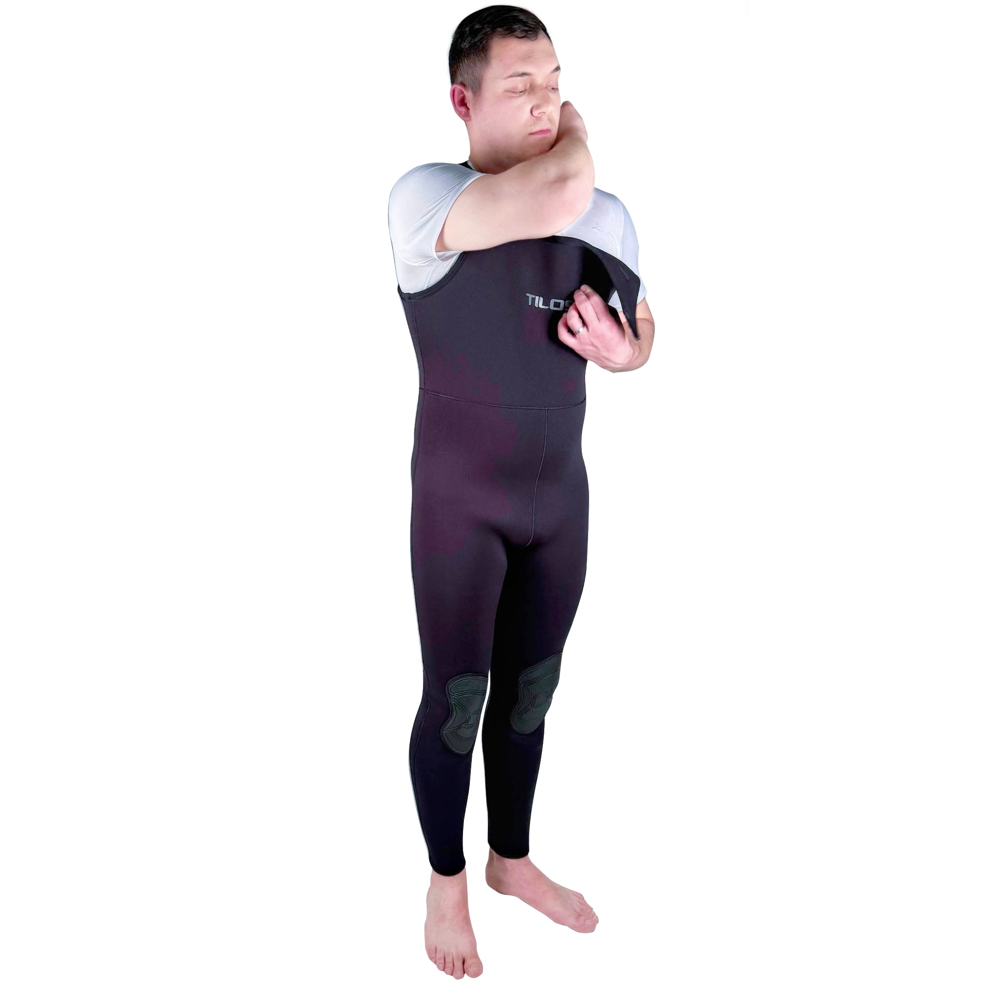 Tilos 6.5mm Standard Step-In — mens wetsuit front view