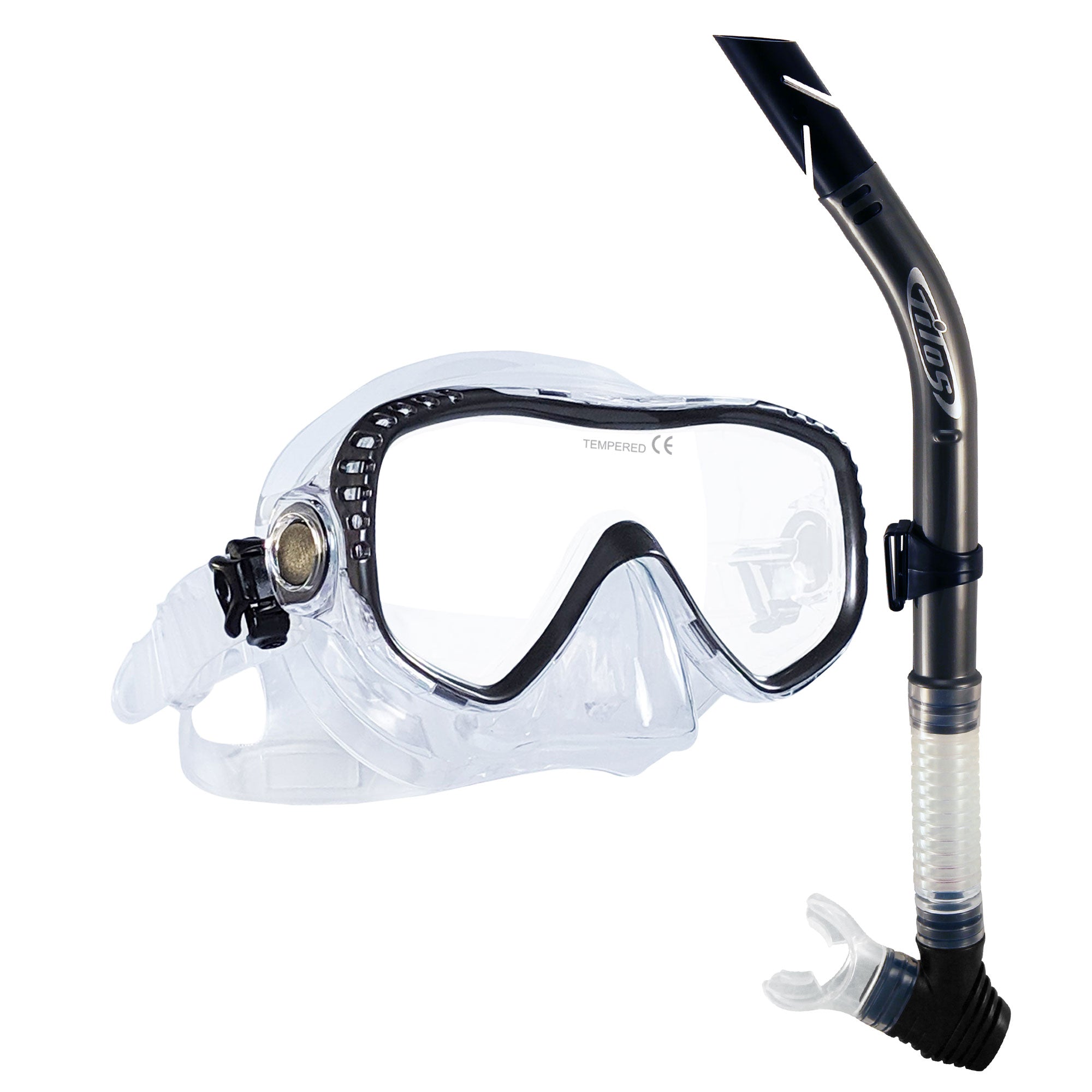 Tilos Visionary II Mask with Splash Snorkel Combo Set — mask and snorkel set, product view