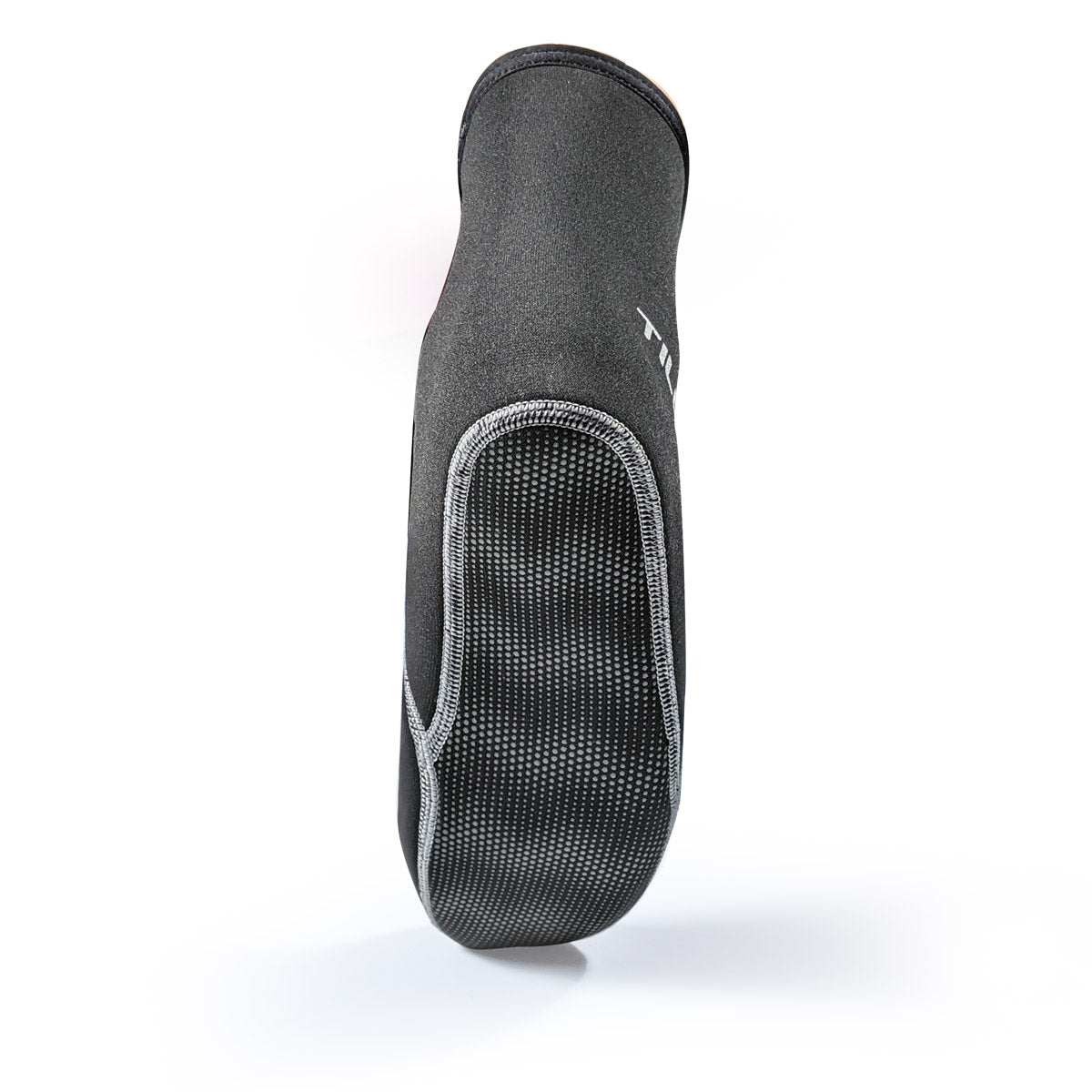 Tilos 3mm Tall Neoprene Sock in black — water sock showing neoprene upper and sole