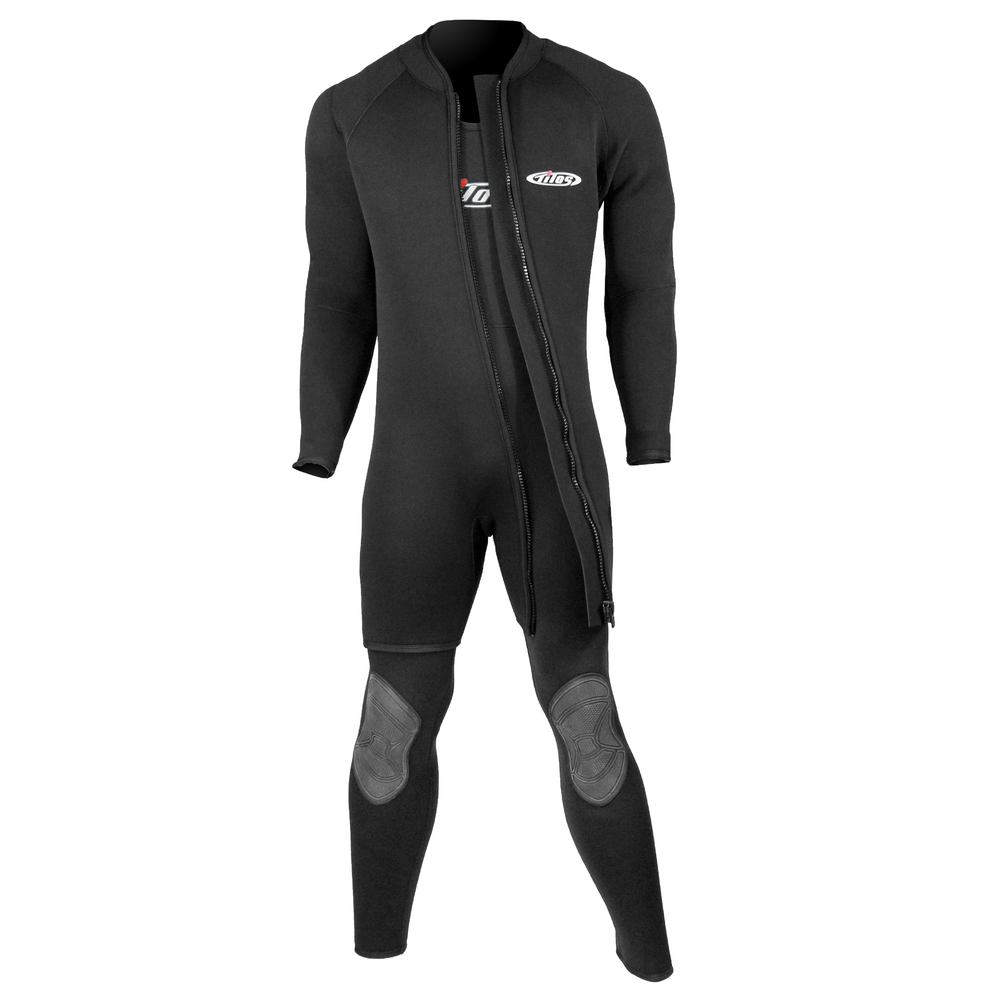 Tilos 6.5mm Standard Step-In — mens wetsuit front view
