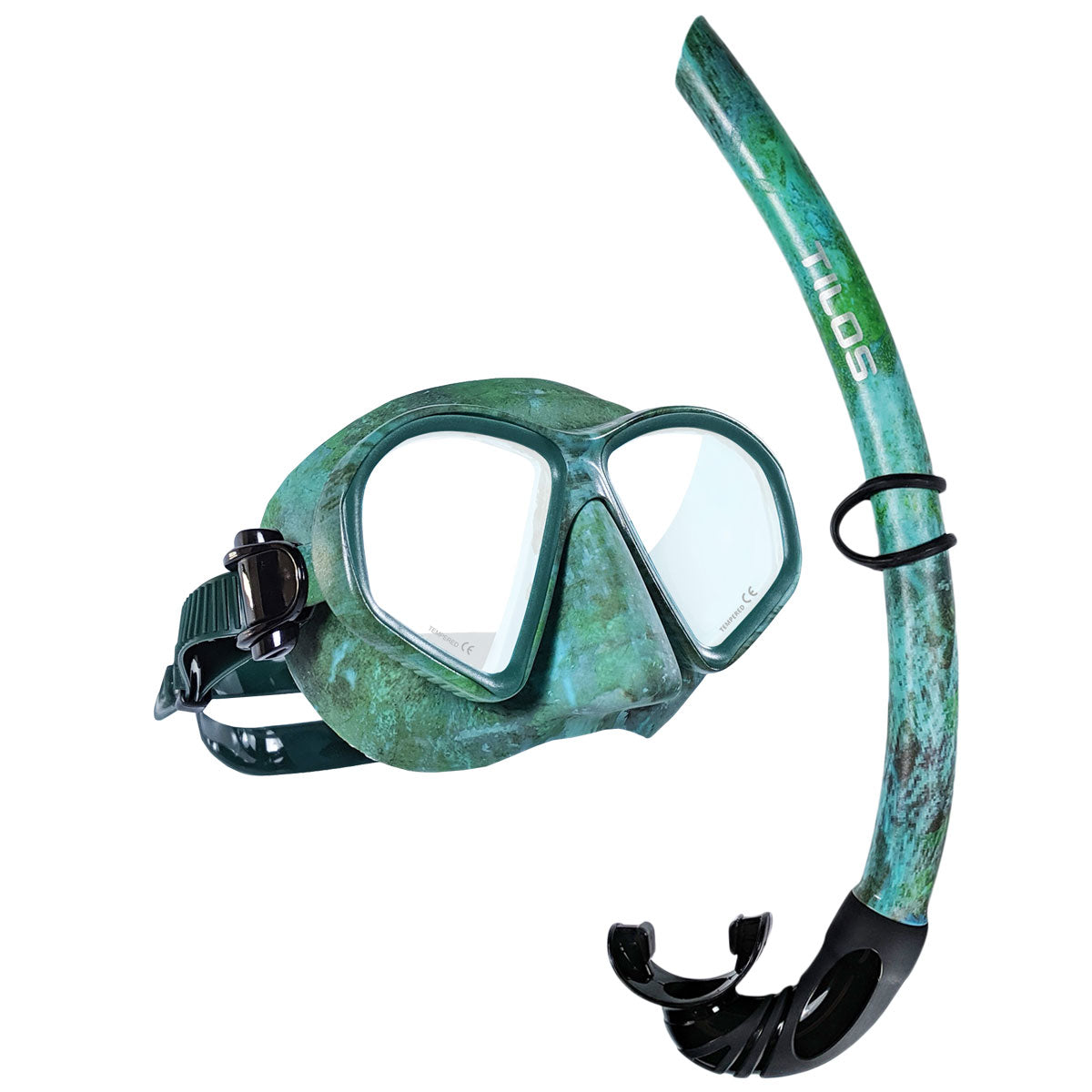 Tilos Spawn Mask Snorkel Set — mask and snorkel set, alternate view