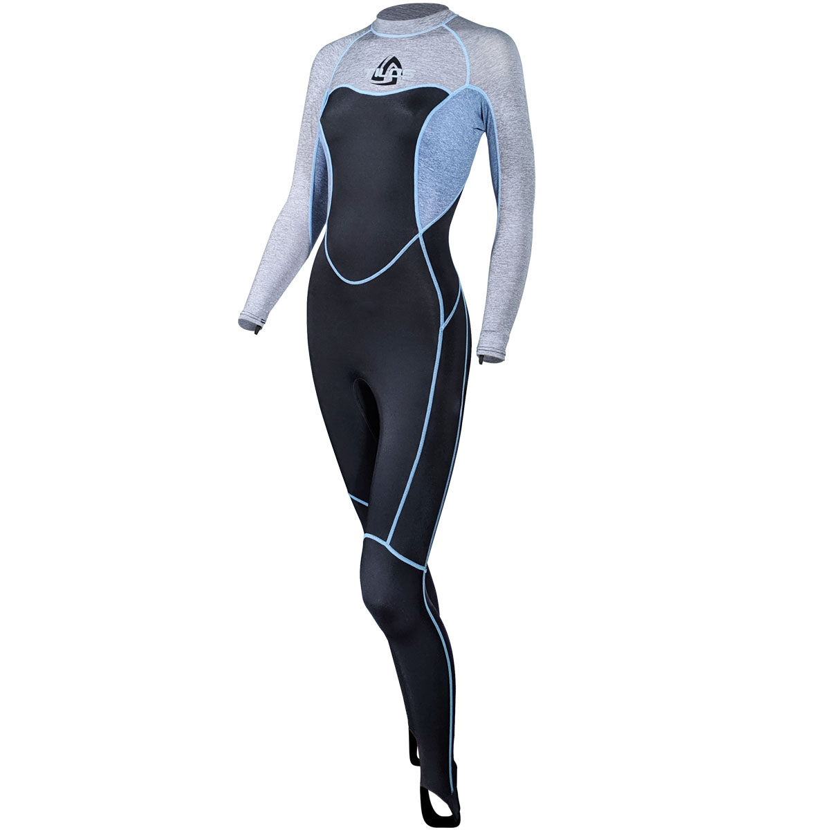 Tilos Women’s UPF 50+ Lycra Skin Suit — full UPF sun protection suit